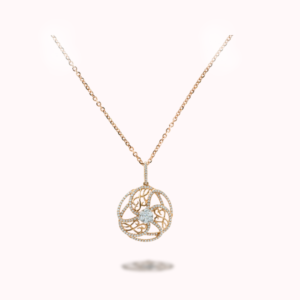 Gold-Plated Pendant Necklace for Women